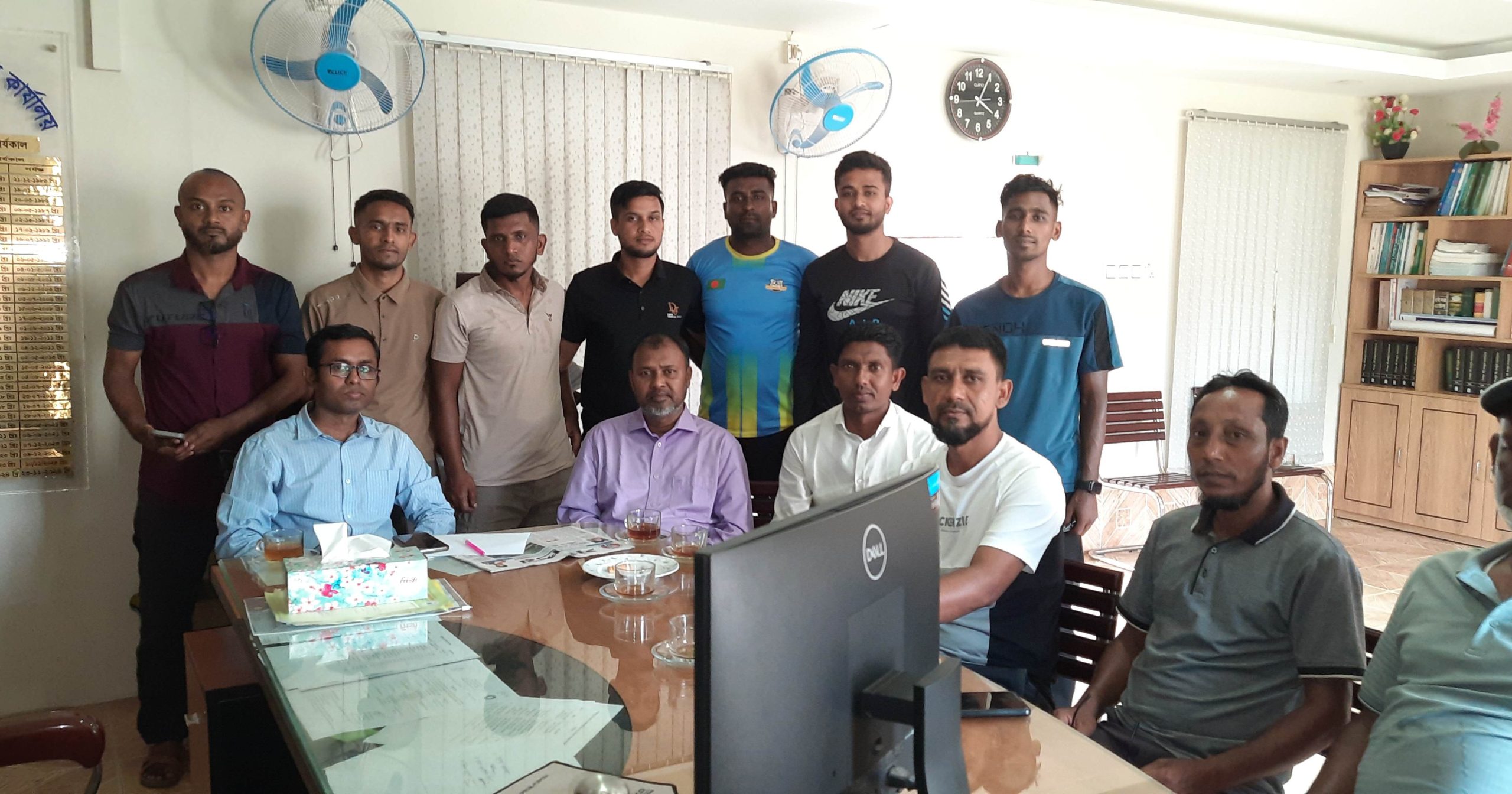 জেলা প্রশাসক গোল্ডকাপ ফুটবল টুর্নামেন্ট-২০২৫ উপলক্ষে জগন্নাথপুরে প্রস্তুতিমূলক সভা অনুষ্ঠিত